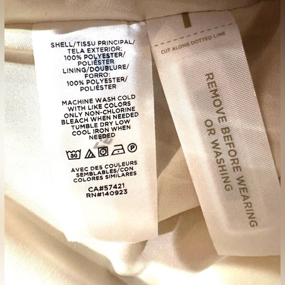 Ann Taylor Orange Long Sleeve Dress - Picture 10 of 11